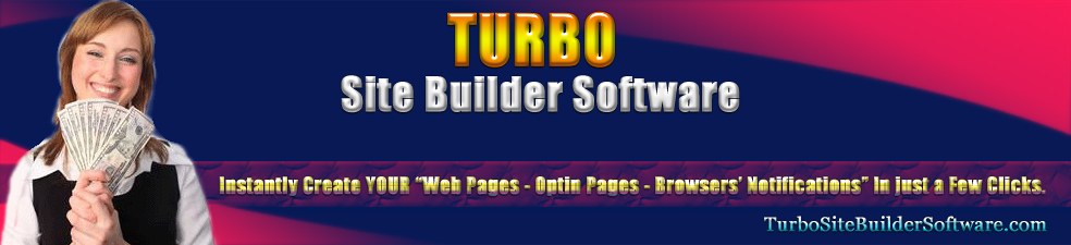 Turbo Site Builder Software header