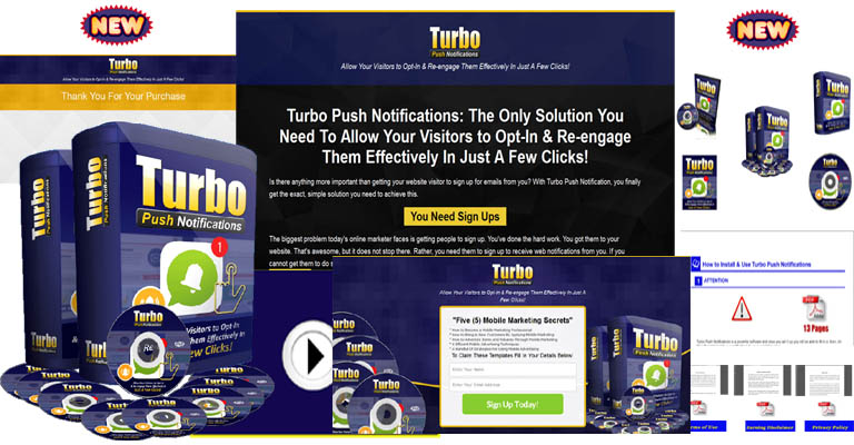 Turbo Turbo Push Notifications "Reseller Package"