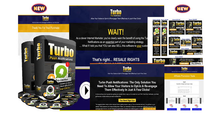 Turbo Push Notifications PRO Version MRR